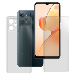 Set 2 folii mate SILKASE pentru Realme C31, protectie telefon, silicon regenerabil