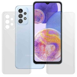 Set 2 folii mate SILKASE pentru Samsung Galaxy A23, protectie telefon, silicon regenerabil