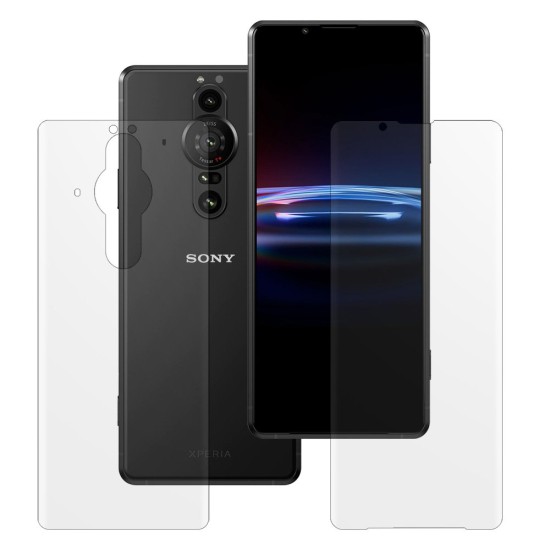 Set 2 folii mate SILKASE pentru Sony Xperia Pro-I, protectie telefon,silicon regenerabil (Xperia Pro-I, F4415) by www.silkase.ro
