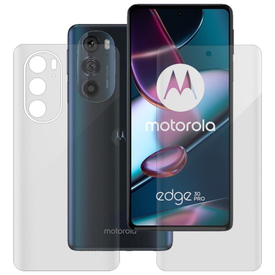 Set 2 folii SILKASE pentru Motorola Edge 30 Pro, protectie telefon, silicon regenerabil (SILKASE, Motorola) by www.silkase.ro Set 2 folii SILKASE pentru Motorola Edge 30 Pro, protectie telefon, silicon regenerabil (Edge 30 Pro, F4584) by www.silkase.ro