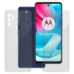 Set 2 folii SILKASE pentru Motorola Moto G60s, protectie telefon, silicon regenerabil