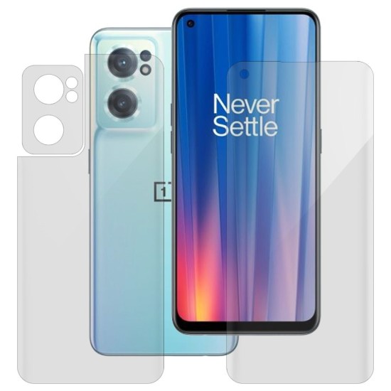 Set 2 folii SILKASE pentru OnePlus Nord CE 2 5G, protectie telefon, silicon regenerabil (Telefoane OnePlus, F4592) by www.silkase.ro