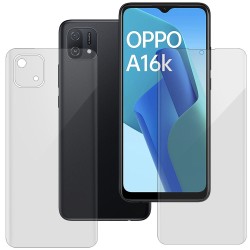 Set 2 folii SILKASE pentru Oppo A16K, protectie telefon, silicon regenerabil