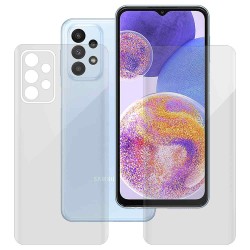 Set 2 folii SILKASE pentru Samsung Galaxy A23, protectie telefon, silicon regenerabil