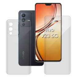 Set 2 folii SILKASE pentru Vivo V23 5G, protectie telefon, silicon regenerabil Set 2 folii SILKASE pentru Vivo V23 5G, protectie telefon, silicon regenerabil