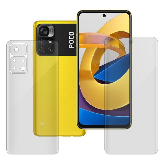 Set 2 folii SILKASE pentru Xiaomi POCO M4 Pro 5G, protectie telefon,silicon regenerabil (SILKASE, Accesorii Xiaomi) by www.silkase.ro Set 2 folii SILKASE pentru Xiaomi POCO M4 Pro 5G, protectie telefon,silicon regenerabil (Poco M4 Pro, F4360) by www.silkase.ro
