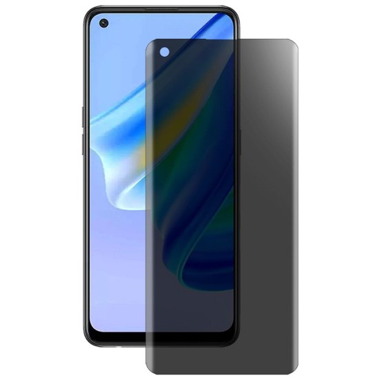 Folie privacy mata SILKASE pentru Oppo A95, protectie ecran, silicon regenerabil (A95 4G, F4681) by www.silkase.ro