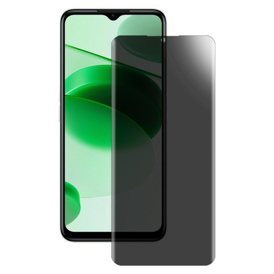 Folie privacy mata SILKASE pentru Realme C35, protectie ecran, silicon regenerabil (GT2 Pro, F4721) by www.silkase.ro
