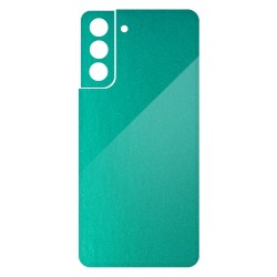 Folie skin SILKASE pentru Samsung S22 Plus, turcoaz metalic,  protectie spate telefon