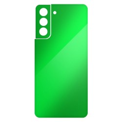 Folie skin SILKASE pentru Samsung S22 Plus, verde neon,  protectie spate telefon