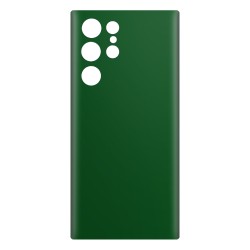 Folie skin SILKASE pentru Samsung S22 Ultra, verde inchis mat, protectie spate telefon Folie skin SILKASE pentru Samsung S22 Ultra, verde inchis mat, protectie spate telefon
