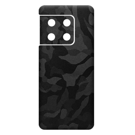 Folie skin SILKASE pentru OnePlus 10 Pro, camo negru, protectie spate telefon (SILKASE, Telefoane OnePlus) by www.silkase.ro Folie skin SILKASE pentru OnePlus 10 Pro, camo negru, protectie spate telefon (Telefoane OnePlus, S0650) by www.silkase.ro