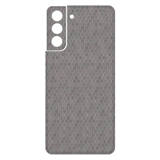 Folie skin SILKASE pentru Samsung S22, gri hex, protectie spate telefon (SILKASE, Telefoane Samsung) by www.silkase.ro Folie skin SILKASE pentru Samsung S22, gri hex, protectie spate telefon (Telefoane Samsung, S0415) by www.silkase.ro