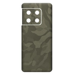 Folie skin SILKASE pentru OnePlus 10 Pro, camo verde, protectie spate telefon Folie skin SILKASE pentru OnePlus 10 Pro, camo verde, protectie spate telefon