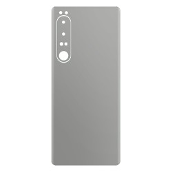 Folie skin SILKASE pentru Sony Xperia 1 IV, gri ice, protectie spate telefon