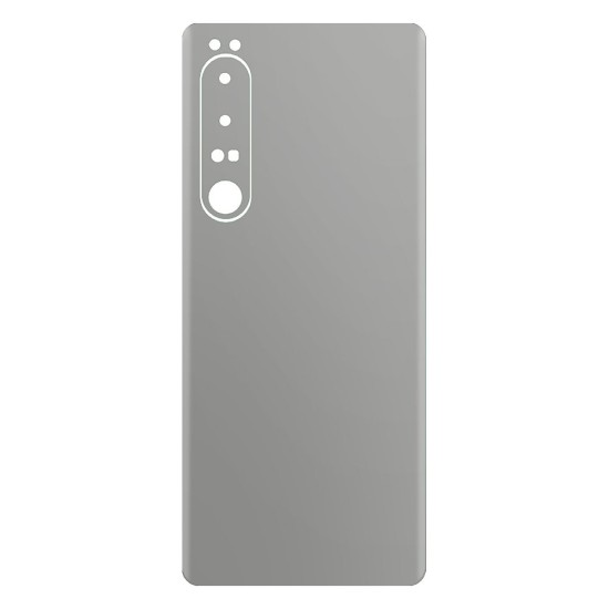 Folie skin SILKASE pentru Sony Xperia 1 IV, gri ice, protectie spate telefon (Xperia 1 IV, S0704) by www.silkase.ro