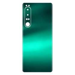 Folie skin SILKASE pentru Sony Xperia 1 IV, verde emerald, protectie spate telefon
