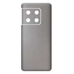 Folie skin SILKASE pentru OnePlus 10 Pro, gri deschis, protectie spate telefon Folie skin SILKASE pentru OnePlus 10 Pro, gri deschis, protectie spate telefon
