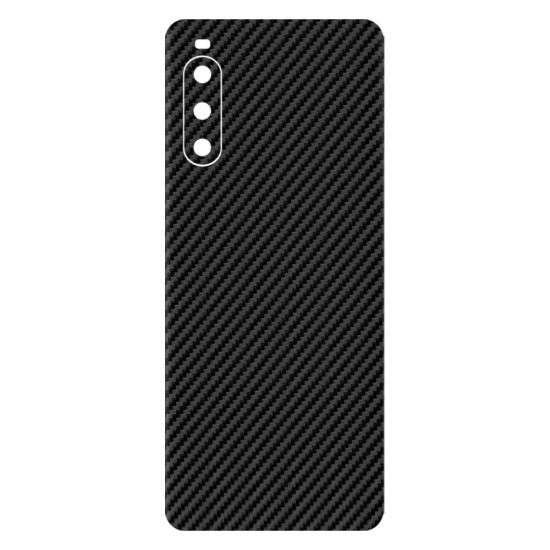 Folie skin SILKASE pentru Sony Xperia 10 IV, carbon, protectie spate telefon (SILKASE, Xperia 10 IV) by www.silkase.ro Folie skin SILKASE pentru Sony Xperia 10 IV, carbon, protectie spate telefon (Xperia 10 IV, S0724) by www.silkase.ro