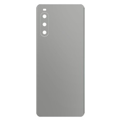Folie skin SILKASE pentru Sony Xperia 10 IV, gri ice, protectie spate telefon