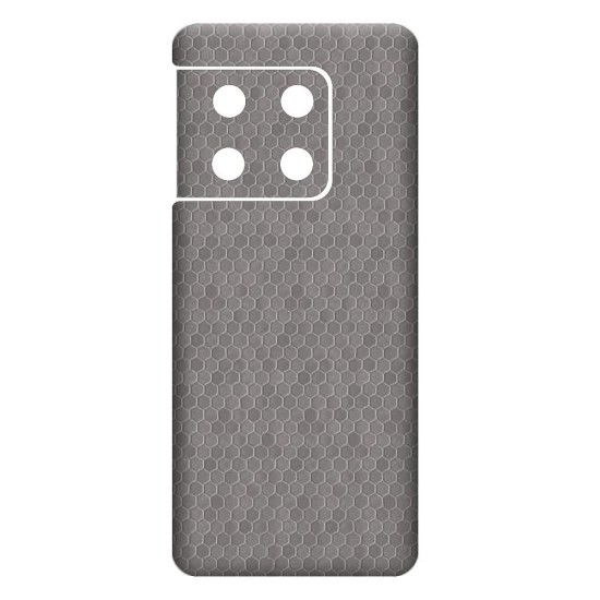 Folie skin SILKASE pentru OnePlus 10 Pro, gri hex,  protectie spate telefon (Telefoane OnePlus, S0655) by www.silkase.ro