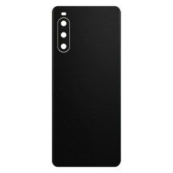 Folie skin SILKASE pentru Sony Xperia 10 IV, negru mat, protectie spate telefon