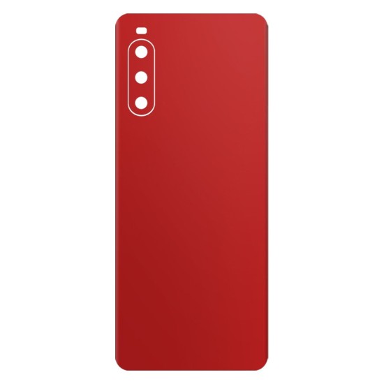 Folie skin SILKASE pentru Sony Xperia 10 IV, rosu, protectie spate telefon (SILKASE, Xperia 10 IV) by www.silkase.ro Folie skin SILKASE pentru Sony Xperia 10 IV, rosu, protectie spate telefon (Xperia 10 IV, S0735) by www.silkase.ro