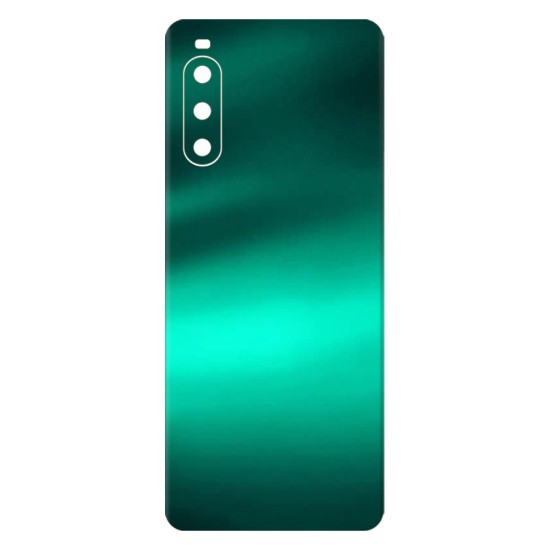 Folie skin SILKASE pentru Sony Xperia 10 IV, verde emerald, protectie spate telefon (SILKASE, Xperia 10 IV) by www.silkase.ro Folie skin SILKASE pentru Sony Xperia 10 IV, verde emerald, protectie spate telefon (Xperia 10 IV, S0738) by www.silkase.ro