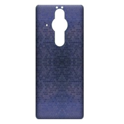 Folie skin SILKASE pentru Sony Xperia Pro-I, albastru hexa, protectie spate telefon Folie skin SILKASE pentru Sony Xperia Pro-I, albastru hexa, protectie spate telefon