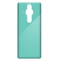 Folie skin SILKASE pentru Sony Xperia Pro-I, turcoaz lucios,  protectie spate telefon