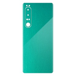 Folie skin SILKASE pentru Sony Xperia Pro-I, turcoaz metalic,  protectie spate telefon