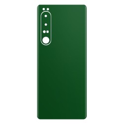 Folie skin SILKASE pentru Sony Xperia Pro-I, verde inchis mat,  protectie spate telefon