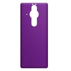 Folie skin SILKASE pentru Sony Xperia Pro-I, violet mat,  protectie spate telefon