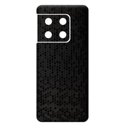 Folie skin SILKASE pentru OnePlus 10 Pro, negru hexa, protectie spate telefon Folie skin SILKASE pentru OnePlus 10 Pro, negru hexa, protectie spate telefon