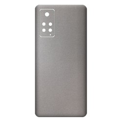 Folie skin SILKASE pentru Xiaomi Redmi Note 11 Pro, gri deschis, protectie spate telefon Folie skin SILKASE pentru Xiaomi Redmi Note 11 Pro, gri deschis, protectie spate telefon