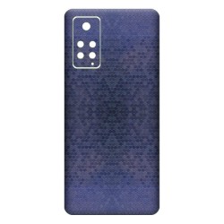 Folie skin SILKASE pentru Xiaomi Redmi Note 11, albastru hexa, protectie spate telefon Folie skin SILKASE pentru Xiaomi Redmi Note 11, albastru hexa, protectie spate telefon