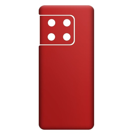 Folie skin SILKASE pentru OnePlus 10 Pro, rosu,  protectie spate telefon (Telefoane OnePlus, S0663) by www.silkase.ro