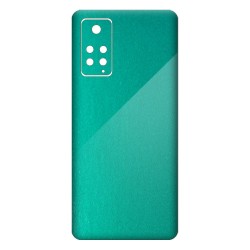 Folie skin SILKASE pentru Xiaomi Redmi Note 11, turcoaz metalic, protectie spate telefon Folie skin SILKASE pentru Xiaomi Redmi Note 11, turcoaz metalic, protectie spate telefon
