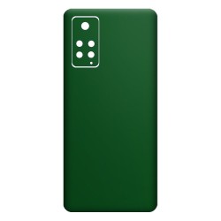 Folie skin SILKASE pentru Xiaomi Redmi Note 11, verde inchis mat, protectie spate telefon Folie skin SILKASE pentru Xiaomi Redmi Note 11, verde inchis mat, protectie spate telefon
