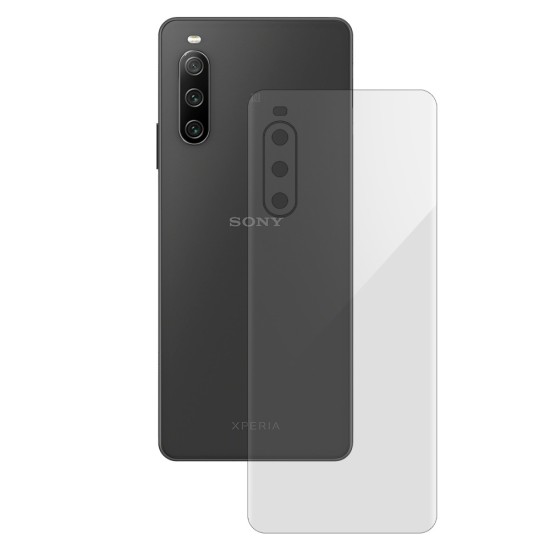 Folie spate SILKASE pentru Sony Xperia 10 IV, protectie silicon regenerabil (Xperia 10 IV, F4804) by www.silkase.ro