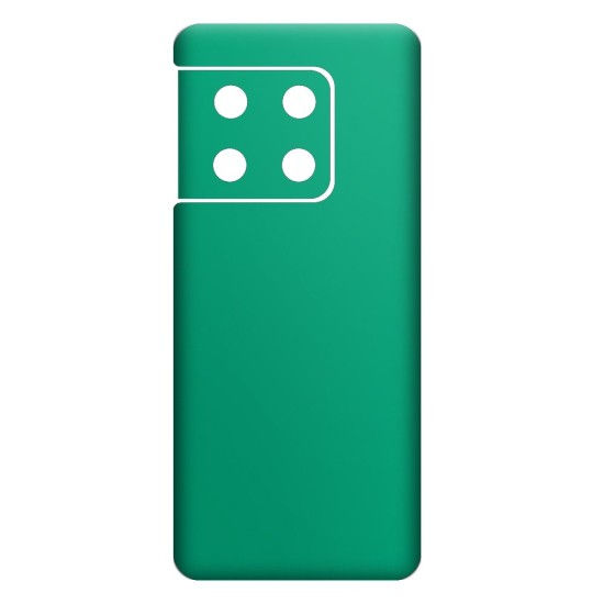 Folie skin SILKASE pentru OnePlus 10 Pro, turcoaz mat,  protectie spate telefon (Telefoane OnePlus, S0659) by www.silkase.ro