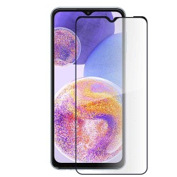 Folie sticla SILKASE pentru Samsung Galaxy A23, Full Glue, Full display, negru