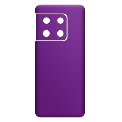 Folie skin SILKASE pentru OnePlus 10 Pro, violet mat, protectie spate telefon Folie skin SILKASE pentru OnePlus 10 Pro, violet mat, protectie spate telefon