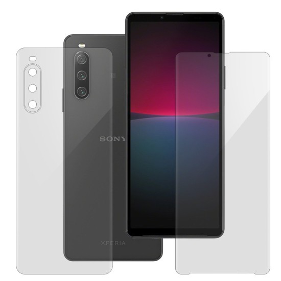 Set 2 folii SILKASE pentru Sony Xperia 10 IV, protectie telefon,silicon regenerabil (SILKASE, Xperia 10 IV) by www.silkase.ro Set 2 folii SILKASE pentru Sony Xperia 10 IV, protectie telefon,silicon regenerabil (Xperia 10 IV, F4805) by www.silkase.ro