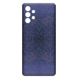 Folie skin SILKASE pentru Samsung A32, albastru hexa, protectie spate telefon Folie skin SILKASE pentru Samsung A32, albastru hexa, protectie spate telefon