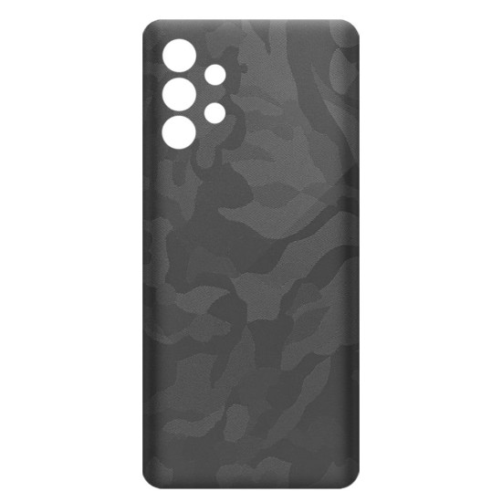 Folie skin SILKASE pentru Samsung A32, camo negru, protectie spate telefon (SILKASE, Telefoane Samsung) by www.silkase.ro Folie skin SILKASE pentru Samsung A32, camo negru, protectie spate telefon (Telefoane Samsung, S0506) by www.silkase.ro