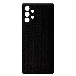 Folie skin SILKASE pentru Samsung A32, negru hexa, protectie spate telefon Folie skin SILKASE pentru Samsung A32, negru hexa, protectie spate telefon