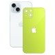 Folie skin SILKASE pentru Apple iPhone 15 Plus, verde neon, protectie spate telefon (iPhone 15 Plus, S1437) by www.silkase.ro