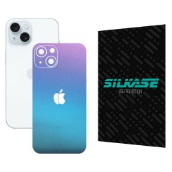 Folie skin SILKASE pentru Apple iPhone 15 Plus, magenta cameleon, protectie spate telefon Folie skin SILKASE pentru Apple iPhone 15 Plus, magenta cameleon, protectie spate telefon