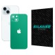 Folie skin SILKASE pentru Apple iPhone 15 Plus, turcoaz mat, protectie spate telefon (iPhone 15 Plus, S1427) by www.silkase.ro